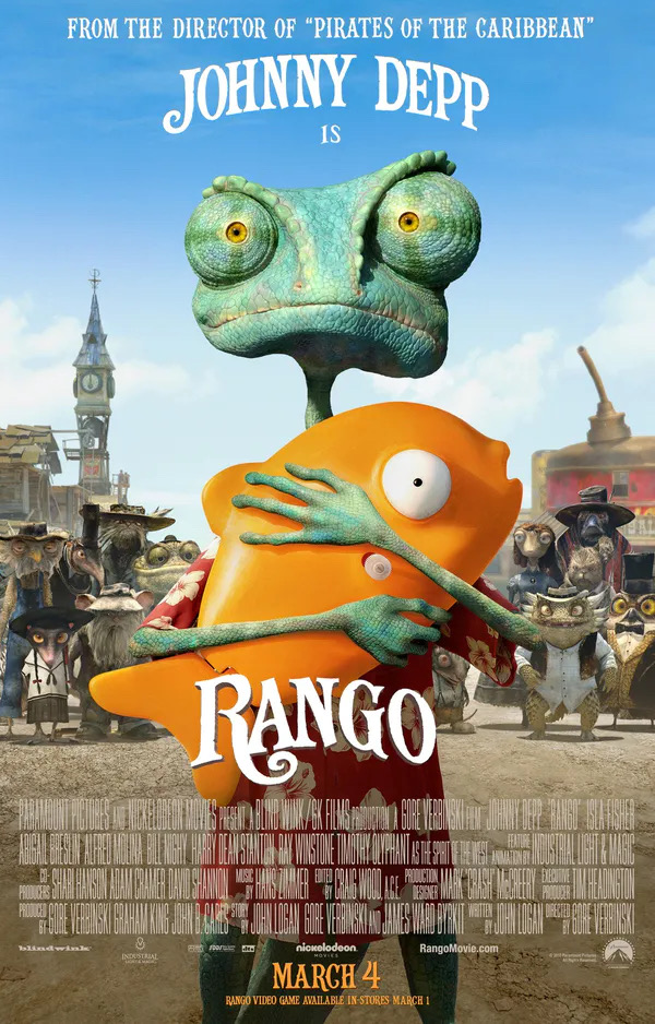 [影评] Rango 兰戈